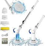 Swtroom Electric Spin Scrubber, Power Shower, Extendable, HK036-A White/gray. Fixed Price $30.84.