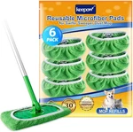 Reusable Microfiber Wet Pads For Swiffer Sweeper Mop - Refills. Fixed Price $11.99.