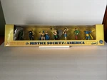 Justice Society Of America Pvc Set Vintage Series 2 Dc Direct 7 Piece Open Box. Fixed Price $39.99.
