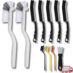 Multi-surface Scrub Brush Set Heavy-duty Cleaning Kitchen Bathroom Grout Tile. Fixed Price $5.24.