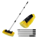 Yuloosi Five-sided Car Wash Brush With 56" Long Handle 12" Dip Soft. Fixed Price $47.11.