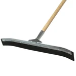 Ettore Floor Squeegee 24" Industrial Curved Galvanized Steel Scraper Neoprene. Fixed Price $49.43.