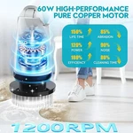 Zordin Battery Electric Scrubber Cleaning 21V Spin YD-LDQJS-23-01 Blue. Fixed Price $32.49.
