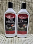 (2-PACK) Weiman Glass Cook Top Heavy Duty Polish Clean Shine Protect Range. Fixed Price $23.00.