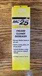 Mil-comm Products MC25 Firearm Cleaner/degreaser 4OZ. Fixed Price $11.99.