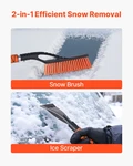 Vevor Snow Brush And Ice Scrapers For Car Windshield, 27-INCH Aluminum. Fixed Price $16.51.