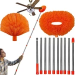 20+ Feet High Reach Dusting Kit, Cobweb Duster & Ceiling Fan With 3-14 Ft. Fixed Price $21.90.