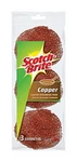 Scotch-brite 213C Brown Copper Coated Heavy Duty Scrubbing Pad For Pots And Pans. Fixed Price $9.02.