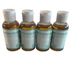 Dr Bronner's Pure Castile Soap 2OZ Baby Mild Concentrated Organic 4 Pack. Fixed Price $5.59.