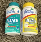 Evolve Fresh Lemon Scent + Linen Breeze Concentrated Whiteners. Lot Of 2.. Fixed Price $22.50.