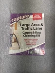 Capture Large Area And Traffic Lane Carpet & Rug Dry Cleaning Kit New Open Box. Fixed Price $27.80.
