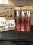 6- Method 00729 Grapefruit Non Toxic Plant Based Pump Dish Soap 18 Oz.. Fixed Price $40.00.