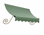 Awntech 5-FEET Charleston Window/entry Awning, 31 By 24-INCH, Sage. Fixed Price $229.95.