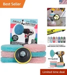 Drill Brush - Cleaning Supplies Bathroom Accessories Scrub Pads Shower .... Fixed Price $38.28.