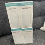 Krazy Klean 4PCS Toilet Cleaner Odor Stain Removal Makes Bowls Look New. Fixed Price $34.99.
