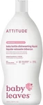 Attitude Baby Soap And Bottle Cleaner, Ewg Verified Dishwashing Liquid, No. Fixed Price $10.68.