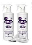 Pack Folex Instant Carpet Spot Remover - 32 Oz Removes Accidents, Grease. Fixed Price $24.99.