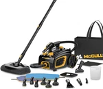 Canister Steam Cleaner MC1375, 90 Minute Runtime, 20 Accessories, Jet Nozzle, Br. Fixed Price $359.99.