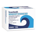 Boardwalk BWK196 Medium-duty Scouring Pad, X 9, Green, 20/CARTON. Fixed Price $14.12.