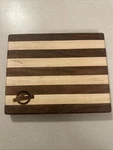 Pappy Woodworks Striped Real Cutting Board. Fixed Price $19.99.