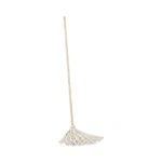 Boardwalk Handle/deck Mops, #12 White Cotton Head, 48" Natural Wood Handle, 6/PK. Fixed Price $76.05.
