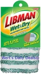 Libman Wet & Dry Microfiber Mop Refill Tile Ceramic Wood All Surface Use. Fixed Price $15.00.
