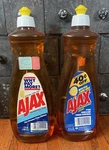 New Nos Vintage Ajax Lemon Dishwashing Liquid Soap Lot Of 2 Rare. Fixed Price $14.59.