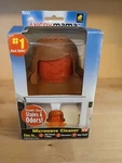 Angry Mama Microwave Cleaner Steams Away Stains & Odors Niob. Fixed Price $8.99.