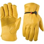 One Pair Wells Lamont Men's Work Gloves Cowhide Leather, New. Fixed Price $15.50.