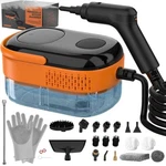 Handle Control Handheld Steam Cleaner High Temp Pressure Cleaning Machine 2500W. Fixed Price $49.99.