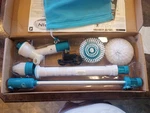 Telebrands Hurricane Spin Scrubber Rechargeable Cleaning Tool, 3 Types Of Heads. Fixed Price $25.00.