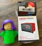 Angry Mama Microwave Cleaner. Fixed Price $9.99.