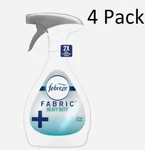 Febreze Fabric Heavy Duty 2X Refresher/odor Eliminator Crisp Clean 4 Pack. Fixed Price $45.00.
