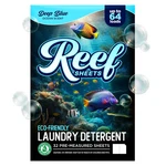 Laundry Detergent Sheets Hypoallergenic Deep Blue Ocean 64 Loads 32 Pcs. Fixed Price $26.74.