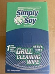 Nutek Simply Soy Heavy Duty Biodegradable Lubricating Grill Cleaning Wipe 12 Ct. Fixed Price $12.00.