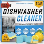 Dishwasher Cleaner And Deodorizer Tablets - 24 Pack Deep Cleaning Descaler Pods. Fixed Price $31.24.