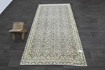 Oushak Turkish Vintage Rug 4X7 Kilim Anatolian Handmade Boho Decor Beige. Fixed Price $192.00.