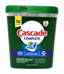 Cascade Complete Dishwasher Detergent, With Dawn Grease Fighting Power, 90 Fresh. Fixed Price $41.29.