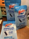 3 Refill Windex Dissolve Concentrated Pod Glass Cleaner. Fixed Price $15.97.