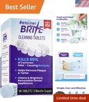Daily Cleaning Tablets 96 Count For Bright And Odor-free Dental Appliances. Fixed Price $31.99.