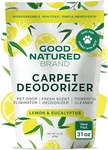 Good Natured Carpet Deodorizer 31OZ Eliminator, Lemon Eucalyptus. Fixed Price $40.99.