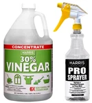 Harris 30% Vinegar Chemical-free Concentrate & 32OZ. Spray Bottle 1 Gallon. Fixed Price $34.97.