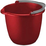 Sterilite 11205812 10QT Red Spout Pail, Quart. Fixed Price $21.60.