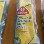 O-cedar Yellow Cellulose Sponge Mop Refill Power Strip Extra Squeeze New Nos. Fixed Price $14.00.