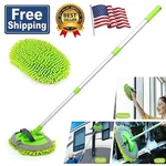 Adjustable Telescopic Car Wash Brush Kit Mop Long Handle Vehicle Cleaning Tools. Fixed Price $11.99.
