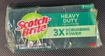 Scotch-brite Heavy Duty Scrub Sponge Last 3X Longer 9 Pack. Fixed Price $23.70.