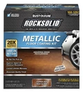 Rocksolid Metallic Floor Coating Kit, Copper Pot, High Gloss, 80 Oz - 286894. Fixed Price $158.28.