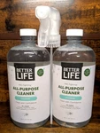Better Life All Purpose Cleaner Filth Fighting Cleaning Spray Pack 24OZ Each. Fixed Price $17.00.