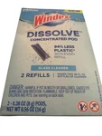 2-PACK Windex Dissolve Concentrated Pods Original Scent Glass Cleaner. Fixed Price $7.99.