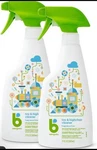 2 Pack - Babyganics Toy & Highchair Cleaner Spray, Fragrance Free, 17OZ. Fixed Price $18.00.